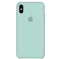 Силиконовый чехол Apple Silicone Case Marine Green для iPhone Xs Max